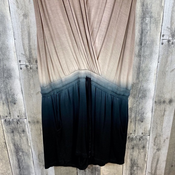 Young Fabulous & Broke Myla Ombré Brown and Navy Romper Size Small - Picture 7 of 13